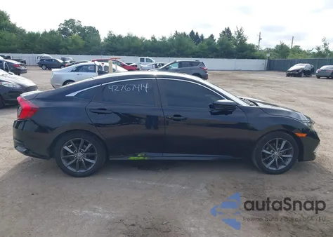 2019 Honda Civic Ex-L z USA, uszkodzony, nr VIN 19XFC1F72KE215191